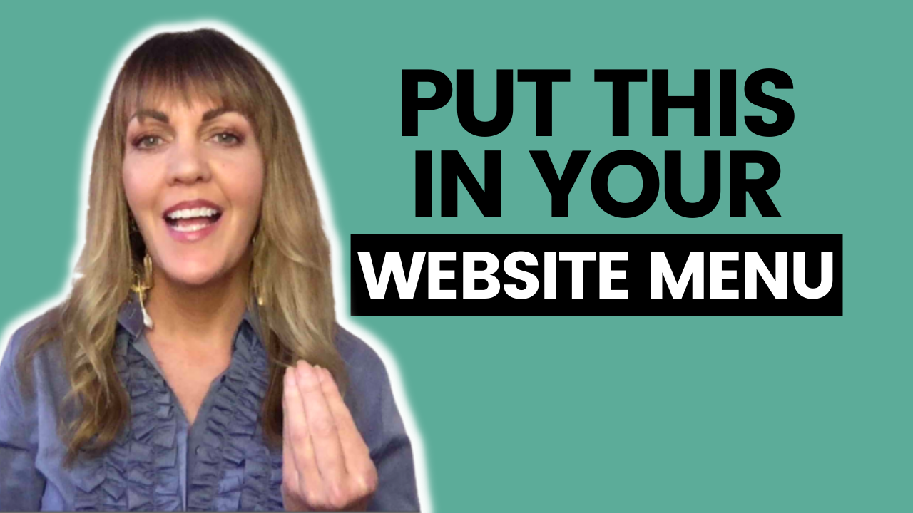 What To Put In Your Website Menu