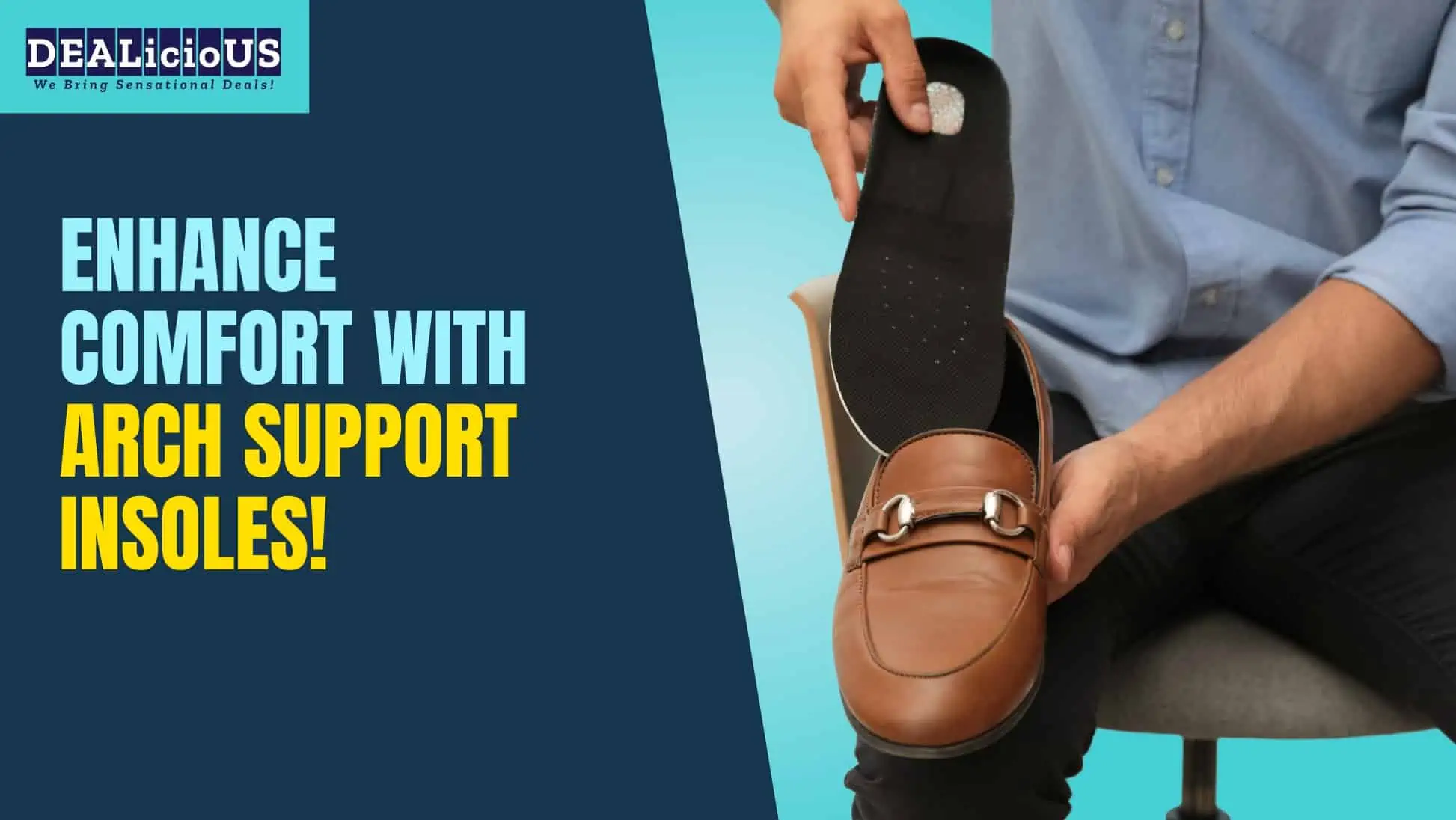 Enhance comfort with arch support insoles
