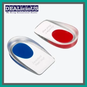 Blue & Pink Silicone Heel Pads